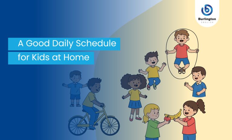 A Good Daily Schedule for Kids at Home