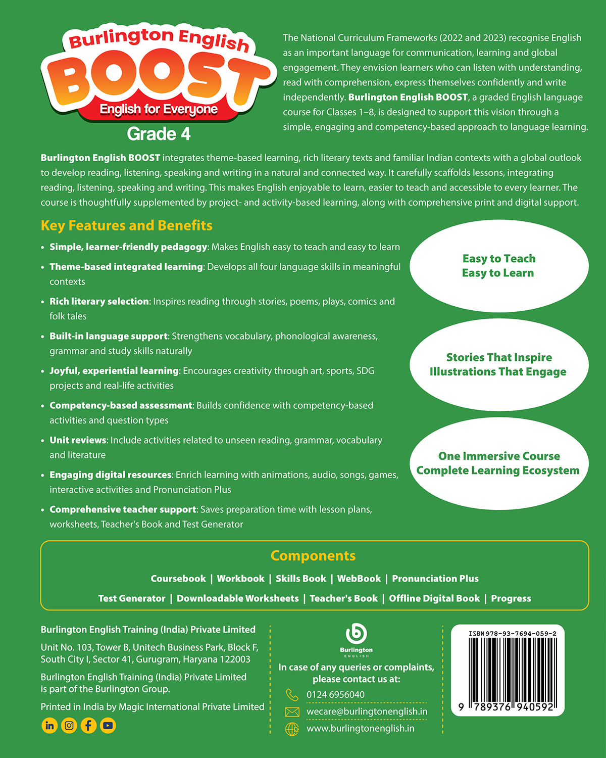 Burlington English BOOST: English for Everyone Coursebook Grade 4 - Image 2