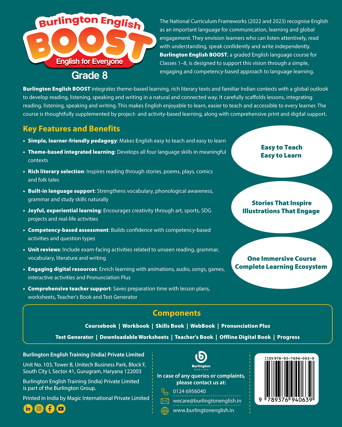 Burlington English BOOST: English for Everyone Coursebook Grade 8 - Image 2