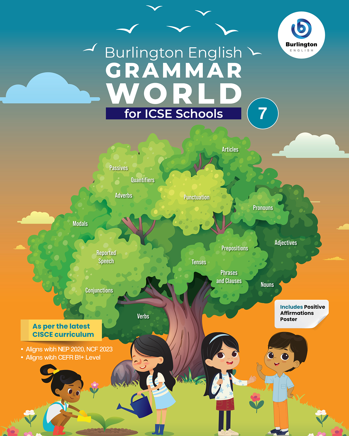 Burlington English Grammar World for ICSE Schools Grade 7