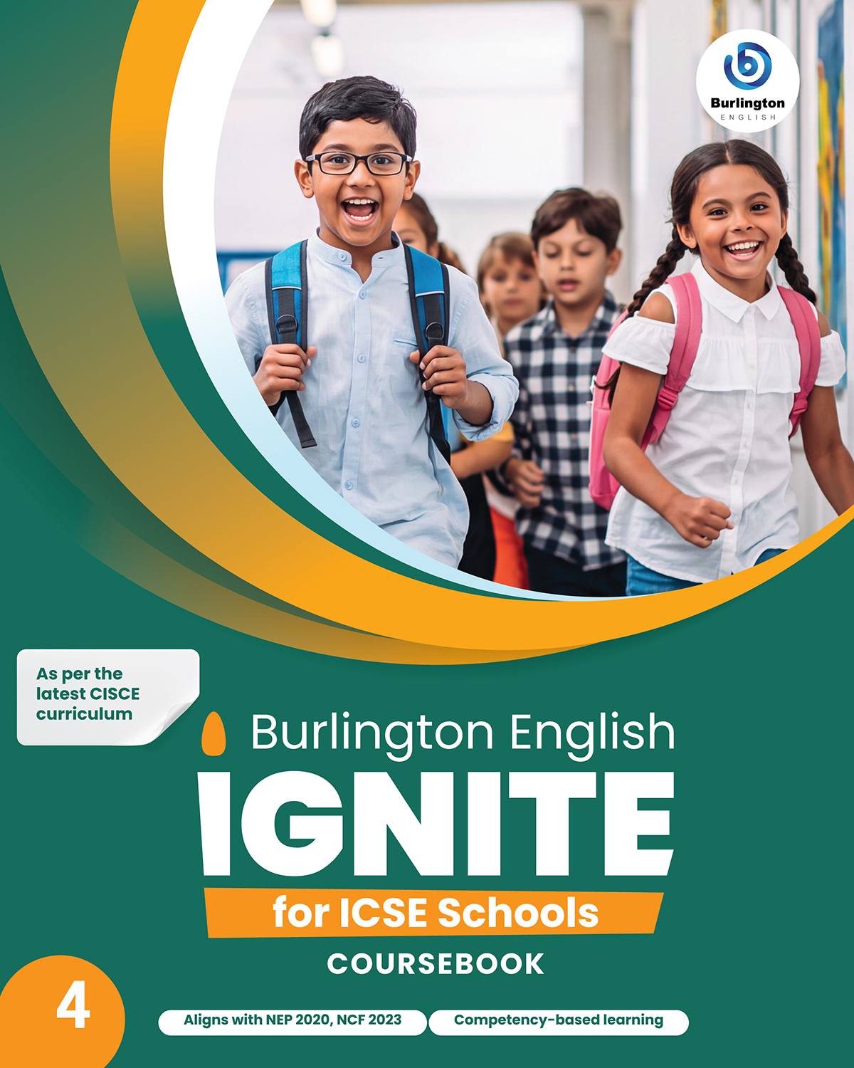 Burlington English IGNITE for ICSE Schools Coursebook Grade 4