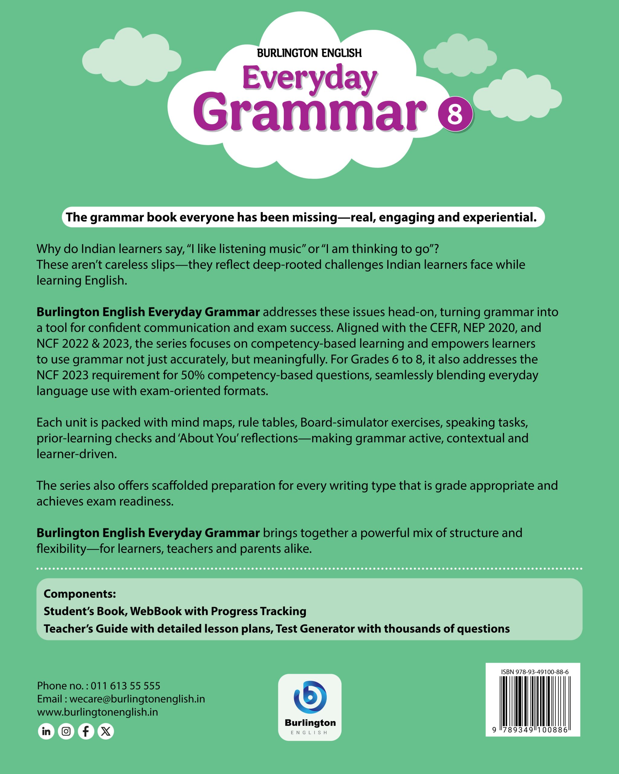 Burlington English Everyday Grammar 8 - Image 2