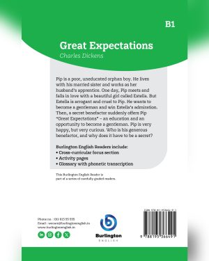 Great Expectations By Charles Dickens - Reader Book For Grade 6