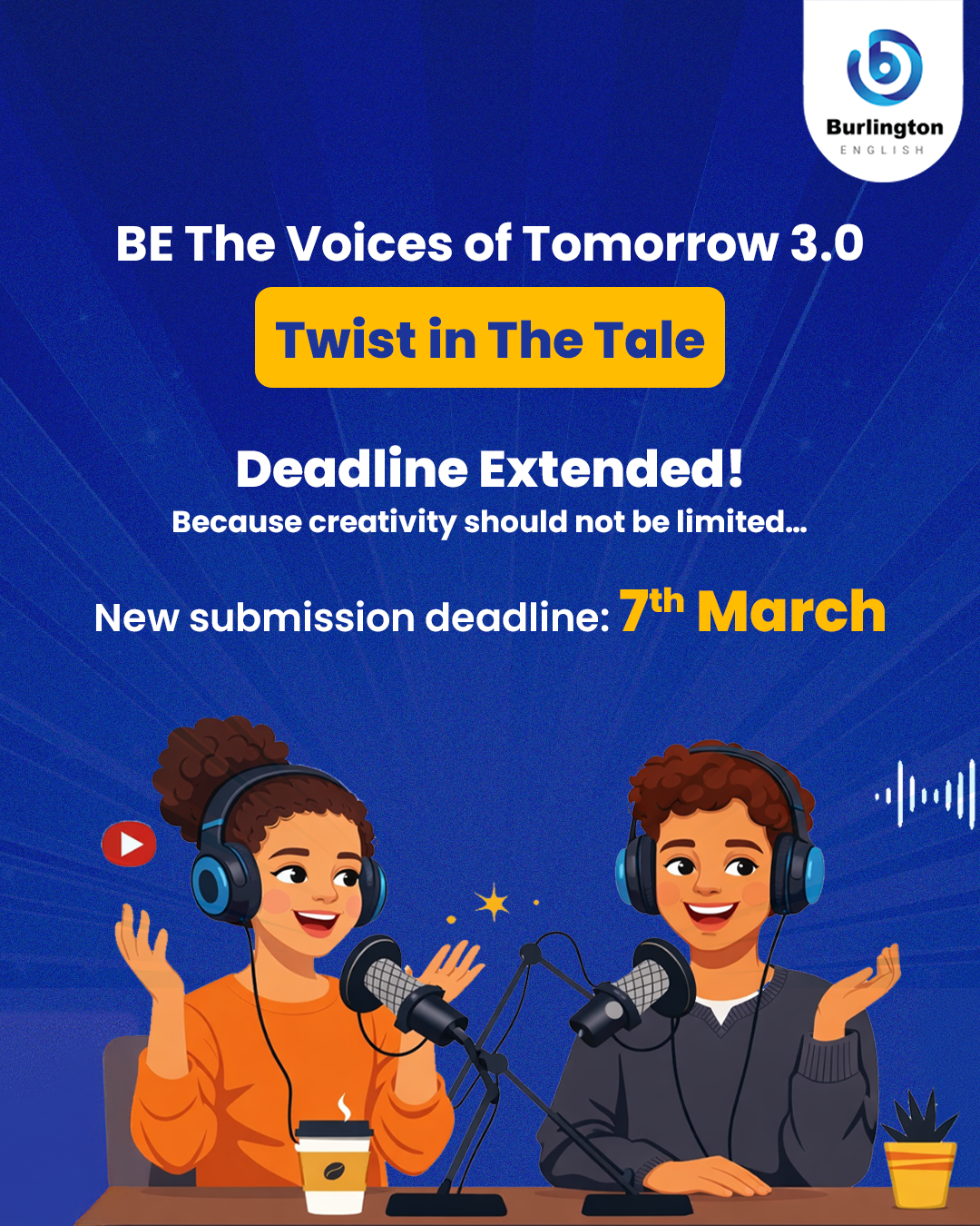 BE THE VOICES OF TOMORROW 3.0 - Twist in The Tale